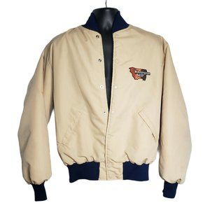 Birdie Jacket By Richard Leslie Quilted Bomber Jacket Washington State Cow Beef